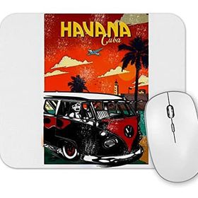 Baskı Dükkanı Volkswagen Kombi Havana Mouse Pad