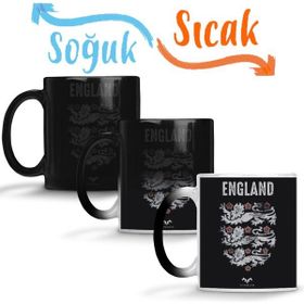 Baskı Dükkanı Vonker England Sihirli Porselen Kupa