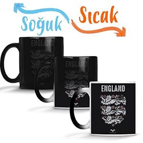 Baskı Dükkanı Vonker England Sihirli Porselen Kupa