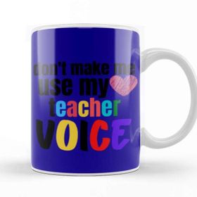 Baskı Dükkanı Vteacher Gift Learning Inspire Science Student School Inspirational Beyaz Porselen Kupa Bardak