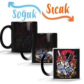 Baskı Dükkanı W Thundercats Sihirli Porselen Kupa