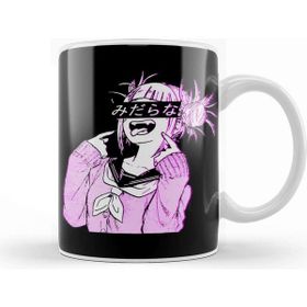 Baskı Dükkanı Waifu Anime Neko Vaporwave Glitch Manga Girl Beyaz Porselen Kupa Bardak