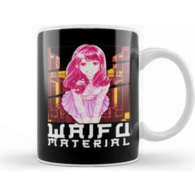 Baskı Dükkanı Waifu Material Anime Girl Japanese Cute Kawaii Beyaz Porselen Kupa Bardak