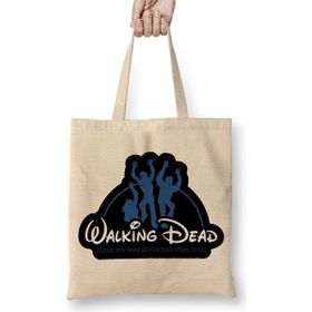 Baskı Dükkanı Walking Dead Bez Çanta