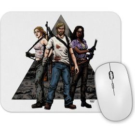 Baskı Dükkanı Walking Dead Trinity Mouse Pad