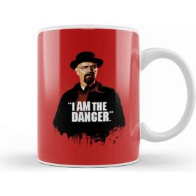 Baskı Dükkanı Walter White Heisenberg I Am The Dangrr Breaking Bad Beyaz Porselen Kupa Bardak