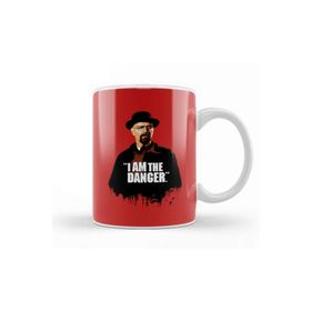 Baskı Dükkanı Walter White Heisenberg I Am The Dangrr Breaking Bad Beyaz Porselen Kupa Bardak