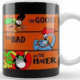Baskı Dükkanı Wander Over Yonder The Good The Bad And The Hater Beyaz Porselen Kupa Bardak