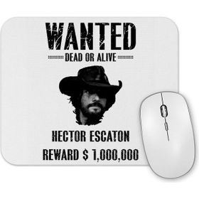 Baskı Dükkanı Wanted Hector Escaton Mouse Pad