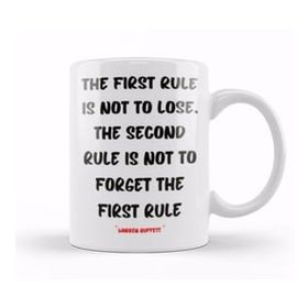 Baskı Dükkanı Warren Buffett Quotes Entrepreneurs Motivation Inspiration Success Work Gifts Beyaz Porselen Kupa Bardak