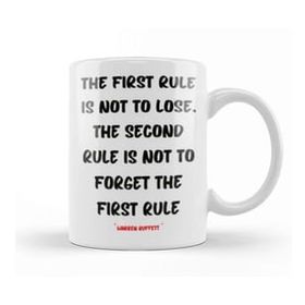 Baskı Dükkanı Warren Buffett Quotes Entrepreneurs Motivation Inspiration Success Work Gifts Beyaz Porselen Kupa Bardak