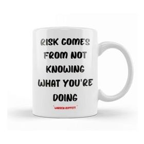 Baskı Dükkanı Warren Buffett Quotes Entrepreneurs Motivation Inspiration Success Work Gifts Beyaz Porselen Kupa Bardak