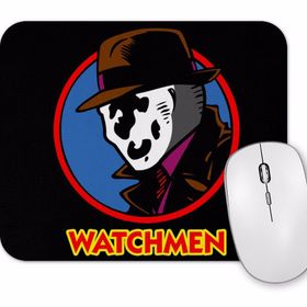 Baskı Dükkanı Watchmen Rorschach Meets Dick Tracy Mouse Pad