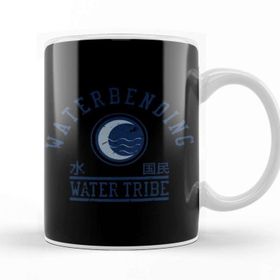Baskı Dükkanı Water Bending-1 Beyaz Porselen Kupa Bardak