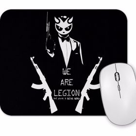 Baskı Dükkanı We Are Legion Sir Mouse Pad