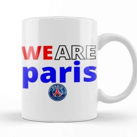 Baskı Dükkanı We Are Parıs Beyaz Porselen Kupa Bardak