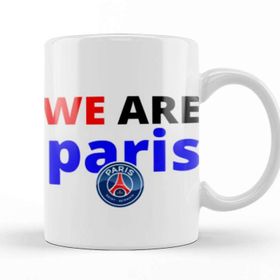 Baskı Dükkanı We Are Parıs Beyaz Porselen Kupa Bardak