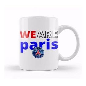 Baskı Dükkanı We Are Parıs Leo Messi Hakımı Ramos Psg Beyaz Porselen Kupa Bardak