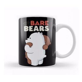 Baskı Dükkanı We Bare Bears 09 Beyaz Porselen Kupa Bardak
