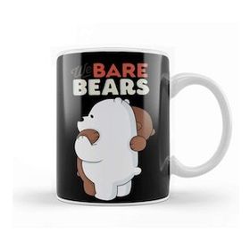 Baskı Dükkanı We Bare Bears 09 Beyaz Porselen Kupa Bardak