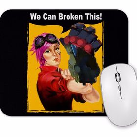 Baskı Dükkanı We Can Broken This Mouse Pad