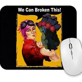 Baskı Dükkanı We Can Broken This Mouse Pad