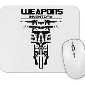 Baskı Dükkanı Weapons Mouse Pad
