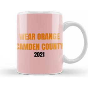 Baskı Dükkanı Wear Orange Beyaz Porselen Kupa Bardak