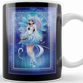 Baskı Dükkanı Weiss Schnee Rwby Beyaz Porselen Kupa Bardak