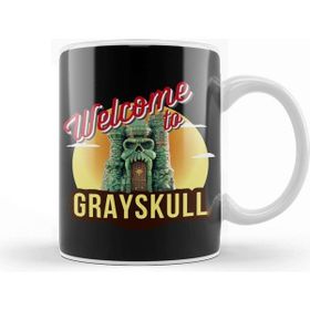 Baskı Dükkanı Welcome To Greyskull He Man Masters Of The Universe Beyaz Porselen Kupa Bardak