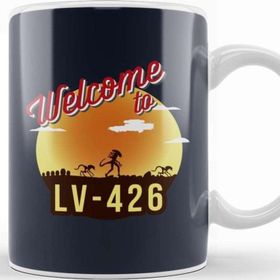 Baskı Dükkanı Welcome To Lv 426 Alien Beyaz Porselen Kupa Bardak
