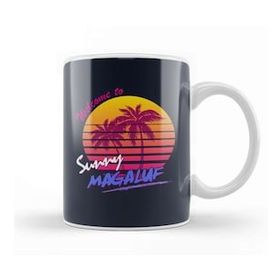Baskı Dükkanı Welcome To Sunny Magaluf Beyaz Porselen Kupa Bardak
