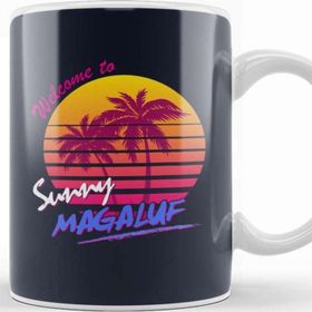 Baskı Dükkanı Welcome To Sunny Magaluf Beyaz Porselen Kupa Bardak