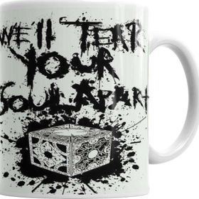 Baskı Dükkanı Well Tear Your Soul Apart Hellraiser Beyaz Porselen Kupa Bardak
