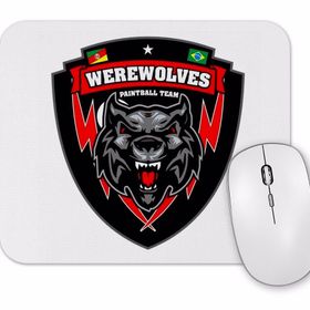 Baskı Dükkanı Werewolves Mouse Pad