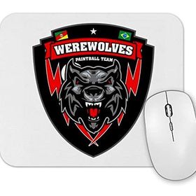 Baskı Dükkanı Werewolves Mouse Pad