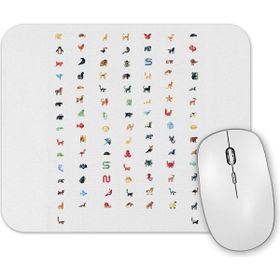 Baskı Dükkanı What Animal Mouse Pad