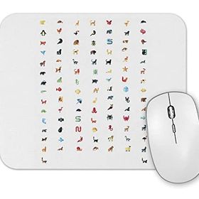 Baskı Dükkanı What Animal Mouse Pad