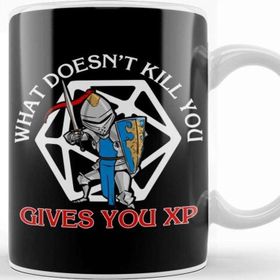 Baskı Dükkanı What Doesn't Kill You Gives You Xp Kupa