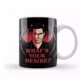 Baskı Dükkanı What Is It That You Really Desire Lucifer Kupa