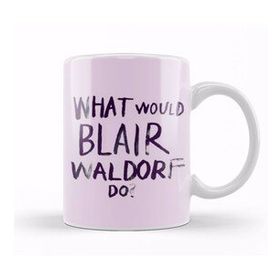 Baskı Dükkanı What Would Blair Waldorf Do 04 Beyaz Porselen Kupa Bardak