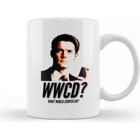 Baskı Dükkanı What Would Cooper Do Agent Dale Cooper Twin Peaks Kupa BardaK