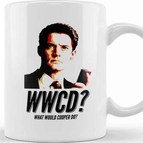 Baskı Dükkanı What Would Cooper Do Agent Dale Cooper Twin Peaks Kupa BardaK