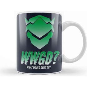 Baskı Dükkanı What Would Genji Do Overwatch Kupa Bardak