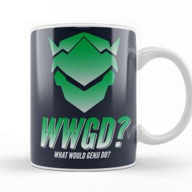 Baskı Dükkanı What Would Genji Do Overwatch Kupa Bardak