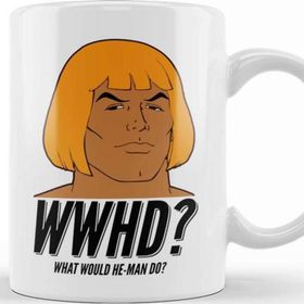 Baskı Dükkanı What Would He Man Do Masters Of Universe Kupa Bardak