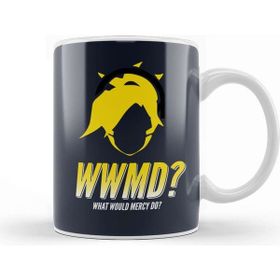 Baskı Dükkanı What Would Mercy Do Overwatch Kupa Bardak
