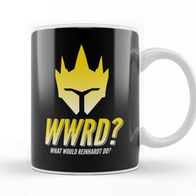 Baskı Dükkanı What Would Reinhardt Do Overwatch Kupa Bardak
