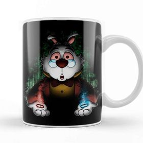 Baskı Dükkanı White Rabbit Kupa Bardak