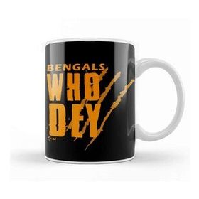 Baskı Dükkanı Who Dey Tigers Bengals Kupa Bardak